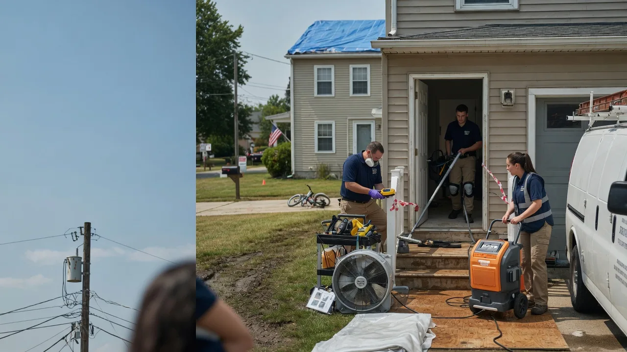 Water Damage Repair in Kendall, KS near me
